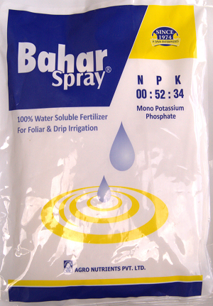 Bahar Spray NPK 00:52:34